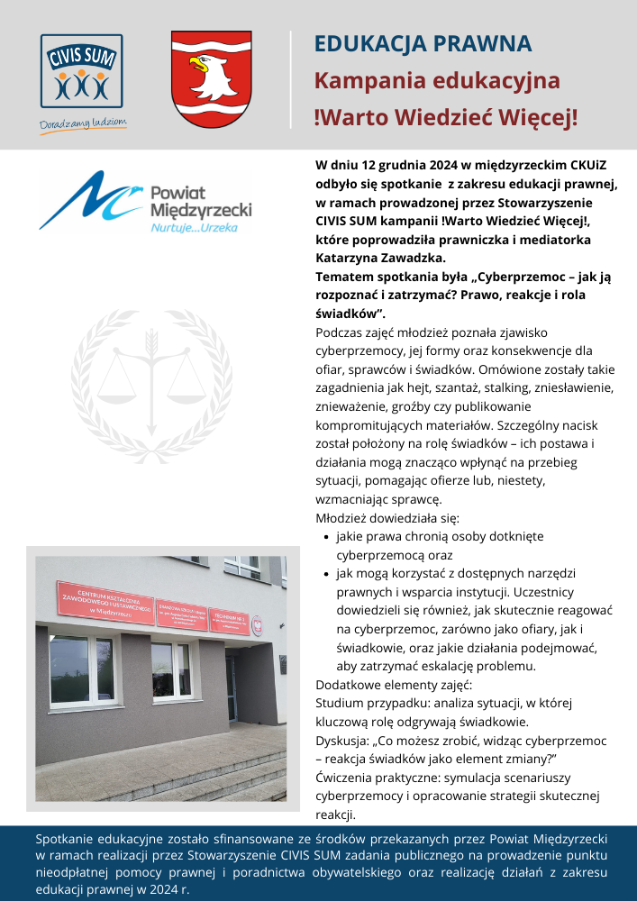 nieodpłatna pomoc prawna