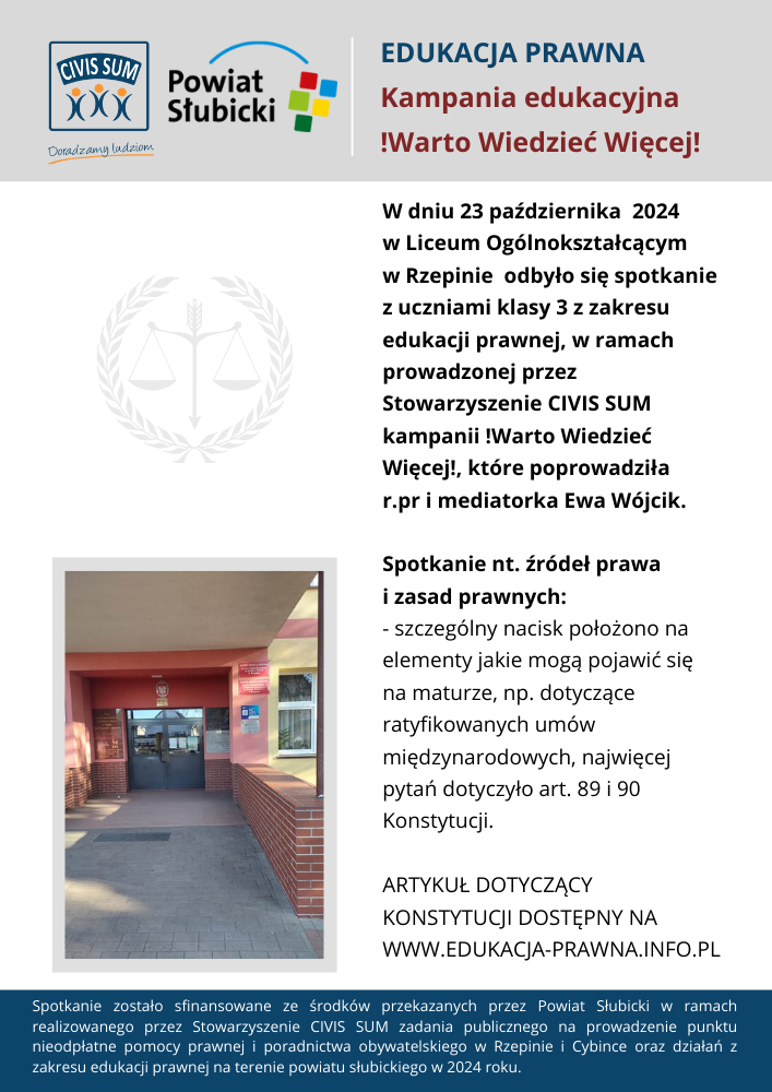 niodpłatna pomoc prawna