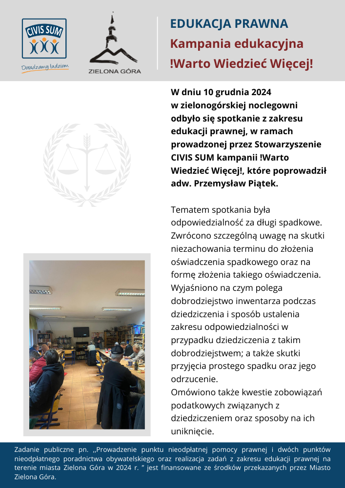 nieodpłatna pomoc prawna