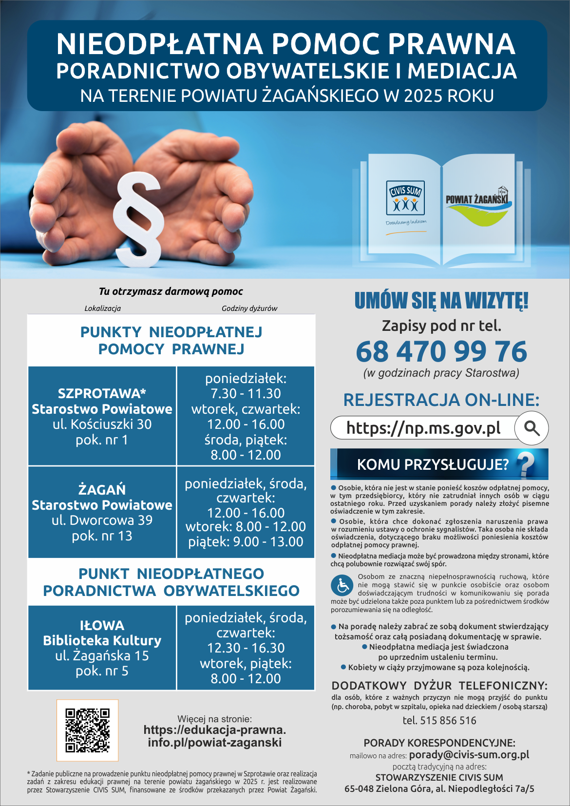 nieodpłatna pomoc prawna