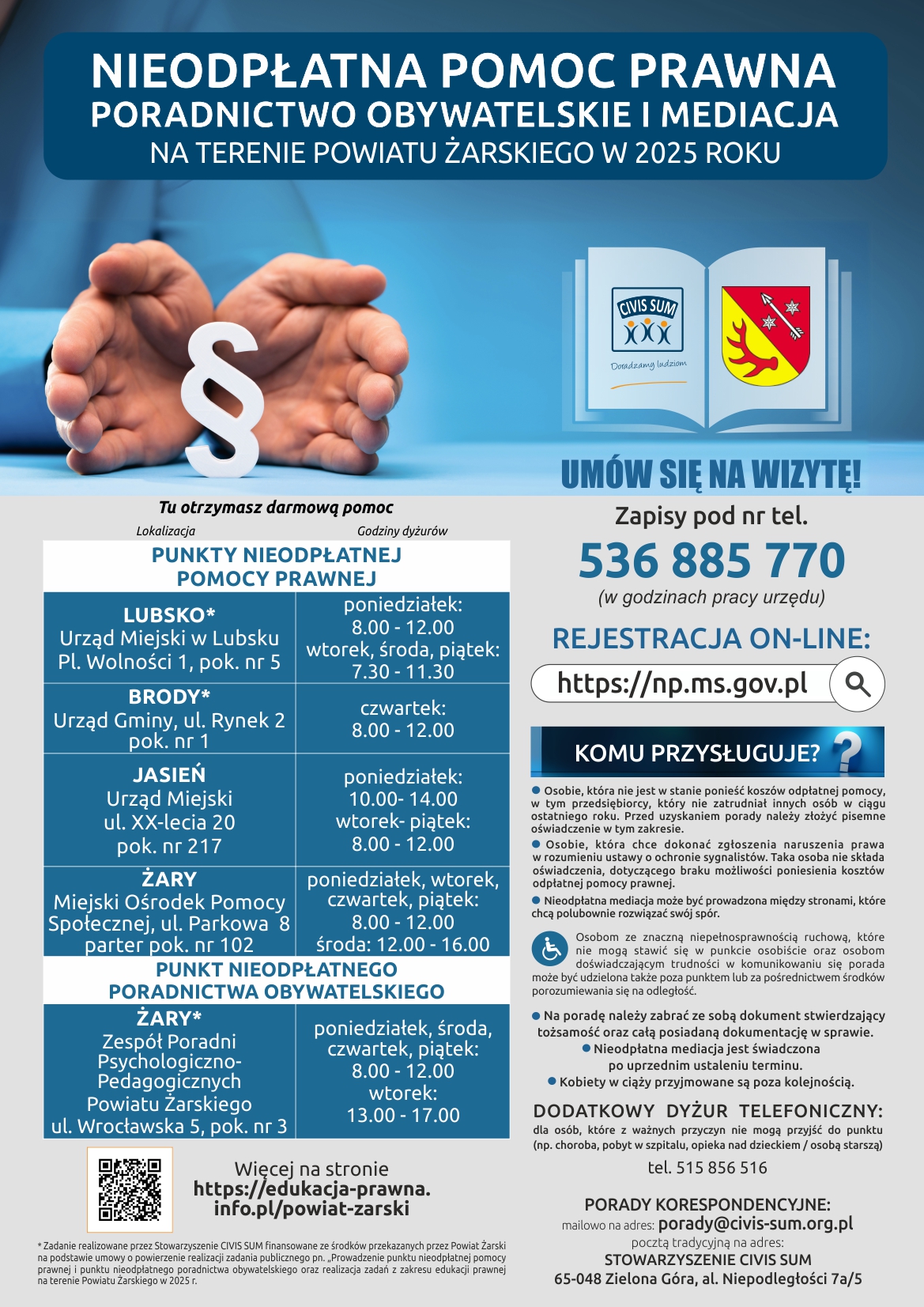 nieodpłatna pomoc prawna