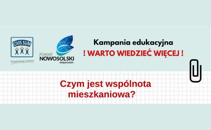 CZYM JEST WSPÓLNOTA MIESZKANIOWA