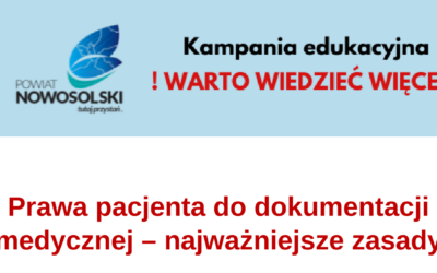 Prawa pacjenta do dokumentacji medycznej – najważniejsze zasady   