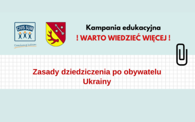 Zasady dziedziczenia po obywatelu Ukrainy