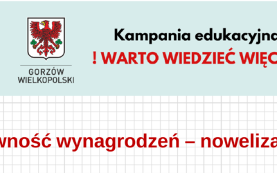 Jawność wynagrodzeń – nowelizacja