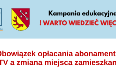 Obowiązek opłacania abonamentu RTV a zmiana miejsca zamieszkania