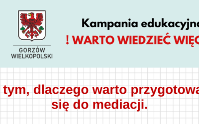 O tym, dlaczego warto przygotować się do mediacji