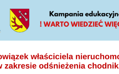 Obowiązek właściciela nieruchomości w zakresie odśnieżenia chodnika