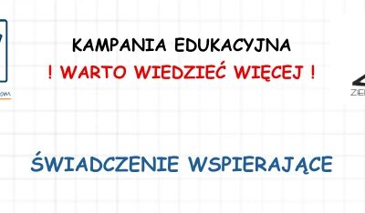 ŚWIADCZENIA WSPIERAJĄCE