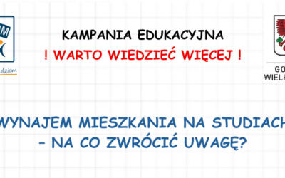 WYNAJEM MIESZKANIA NA STUDIACH – NA CO ZWRÓCIĆ UWAGĘ?